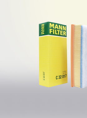 曼牌C32017适配奔驰AMG GT E63S G63空滤GLS600 S63L右侧空气滤芯