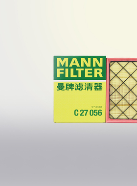 曼牌空滤C27056适配福特锐际蒙迪欧福克斯林肯冒险家空气滤芯格