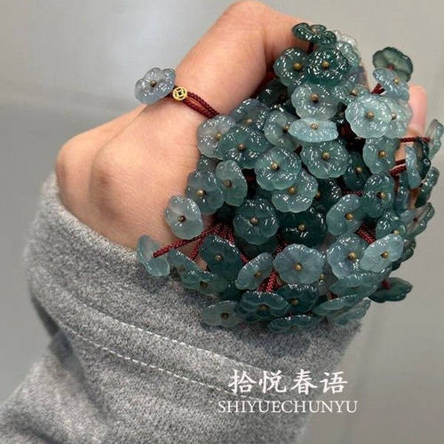 红绳编织食指戒简约百搭国风