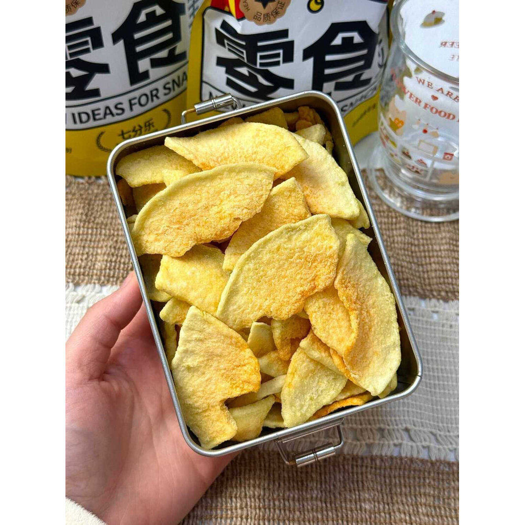 七分乐哈密瓜薯片果脯薯片水果干精选甘甜瓜休闲网红追剧爆款零食
