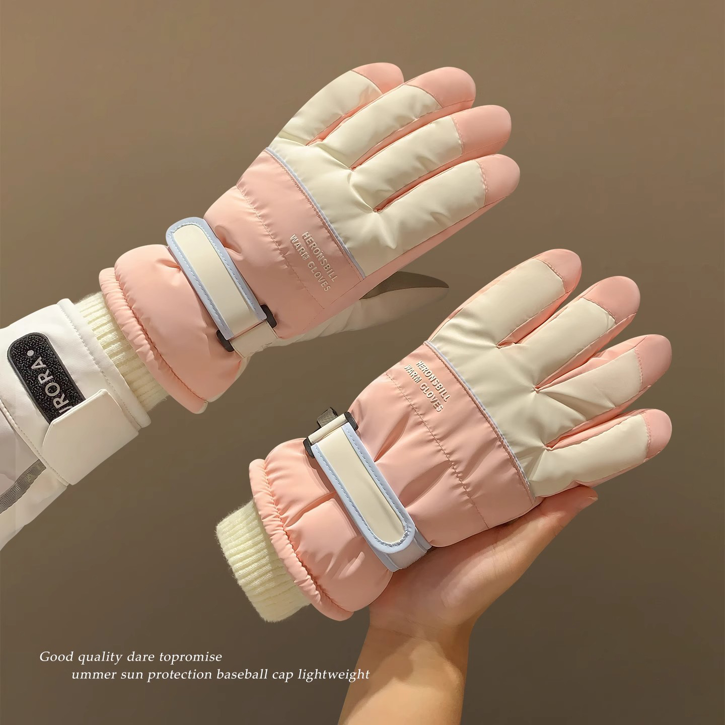 滑雪手套冬季骑行手套加厚加绒