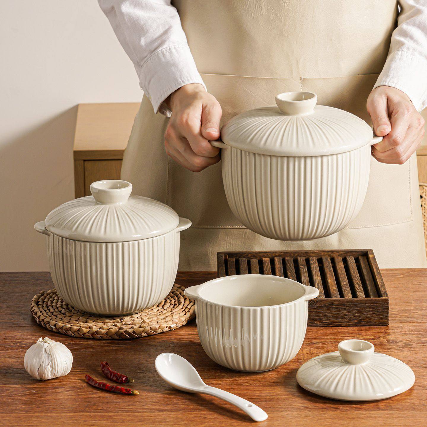 家用耐高温猪油罐带盖勺无孔防虫大容量储油红油罐辣椒油泼辣子罐,厨房/烹饪用具,猪油罐,淘宝优惠券,粉丝福利购,淘宝优惠卷