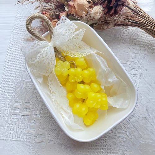 桂花葡萄串~DIY手工香皂模具材料包自制精油水晶肥皂精致香薰摆件
