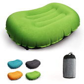 50D超轻便携式 TPU户外充气枕头可折叠气垫露营靠垫睡袋配件旅行枕