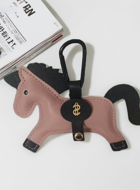 韩国小众设计感小飞马挂饰车载汽车钥匙扣吊饰包包马上有钱挂件