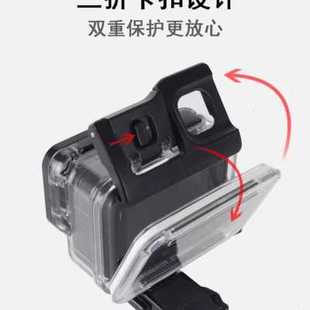 GoPro12 7防水壳游泳潜水冲浪保护罩浮力棒防沉杆配件