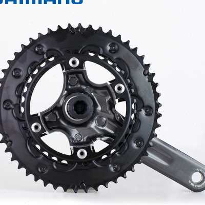 Claris 2400升级R2000牙盘8速16速公路车一体齿盘