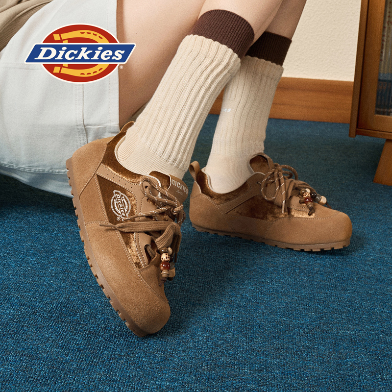 Dickies德训鞋女加绒保暖休闲鞋