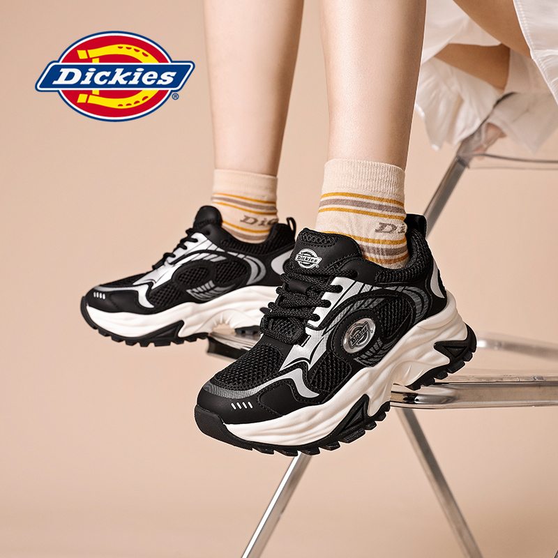 Dickies老爹鞋厚底增高透气网鞋
