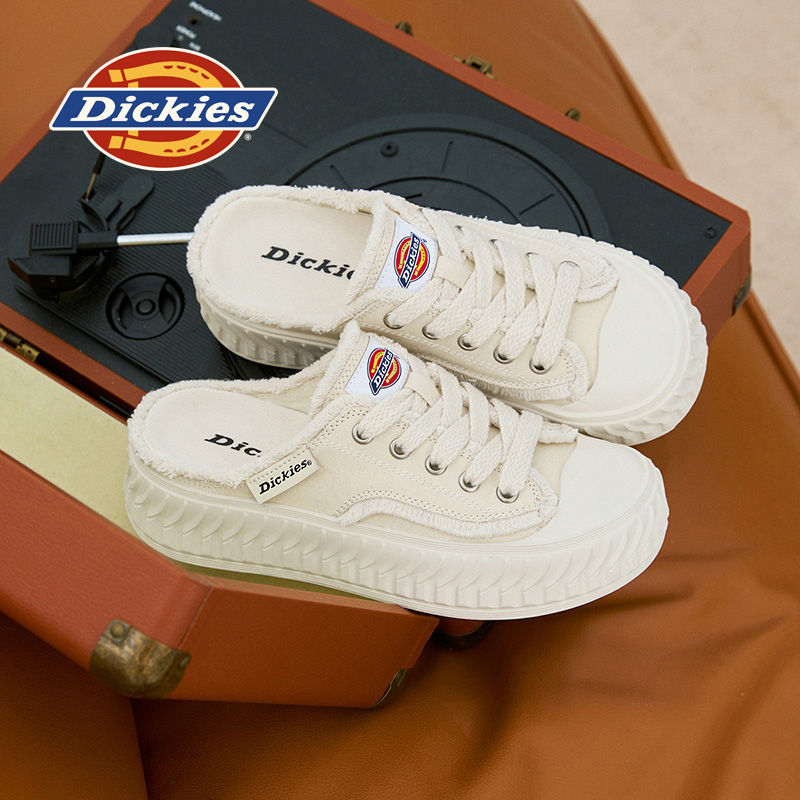 Dickies女鞋半拖鞋一脚蹬休闲鞋