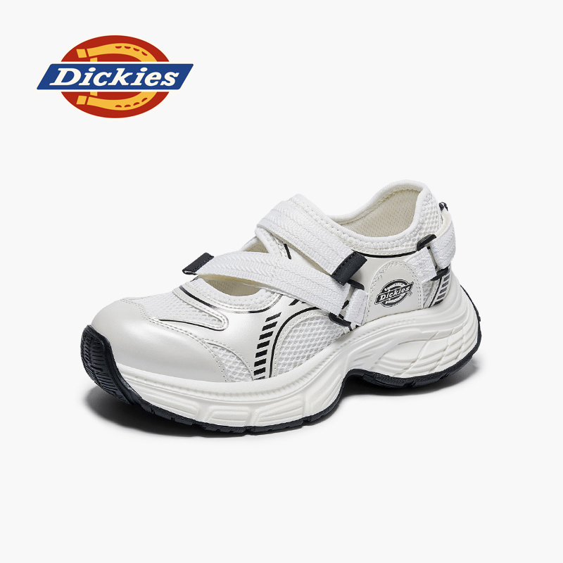 Dickies运动老爹鞋女透气网面鞋