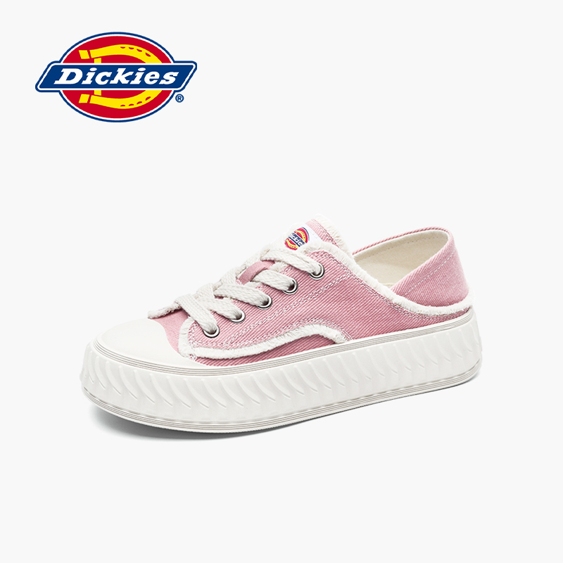 Dickies帆布鞋女厚底增高帆布鞋