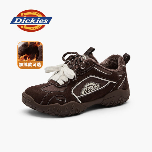 Dickies女鞋休闲鞋加绒登山棉鞋