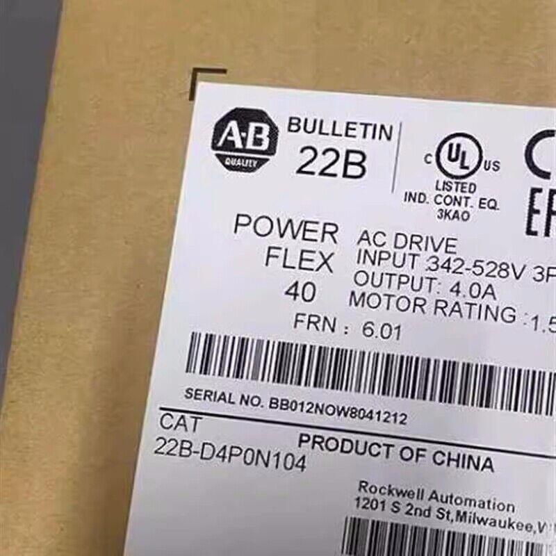 供应原装AB 22B-D4P0N104 Powerflex 40 Drive Ser A