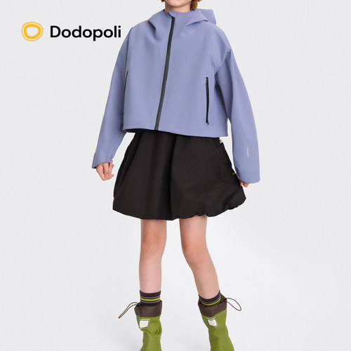 女童运动短裙防泼水户外梭织半裙