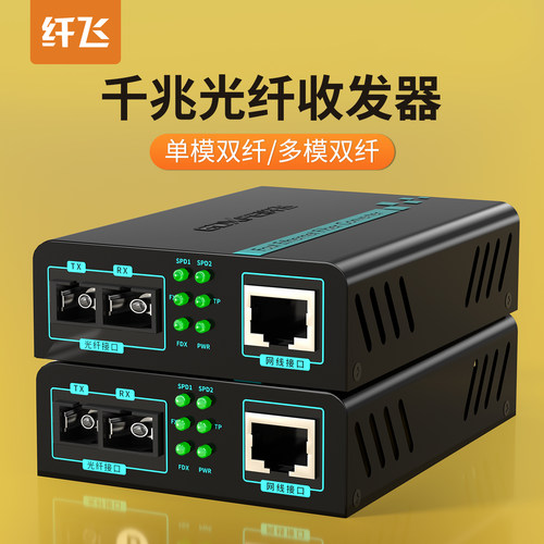 【销量N0.1】千兆光纤收发器