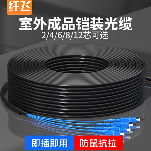 成品铠装光缆2芯-12芯