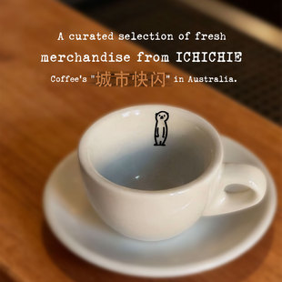 咖啡马克杯澳洲狐獴“城市快闪”周边代购少量现货 Ins风精致礼品