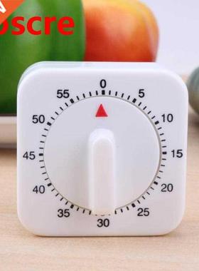 60 Minutes Manual Kitchen Timer Mechanical Reminder Alarm Cl