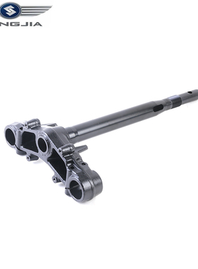 LJ龙嘉维多利亚摩托车原厂配件方向柱LJ150-3G转向主干下三星连板