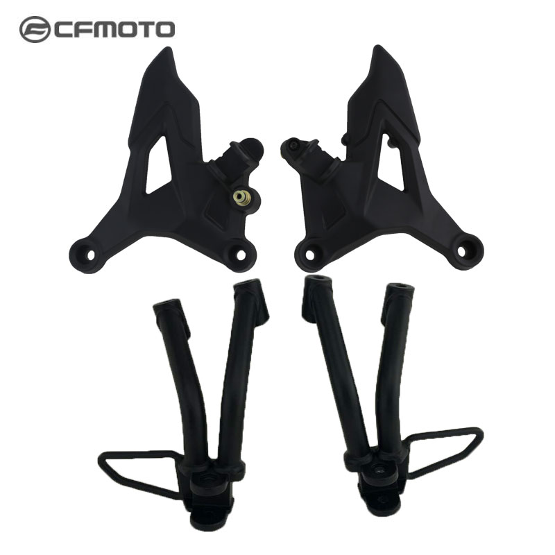 CF原厂摩托车配件春风250SR左右前脚蹬支架组件CF250-6脚踏连接