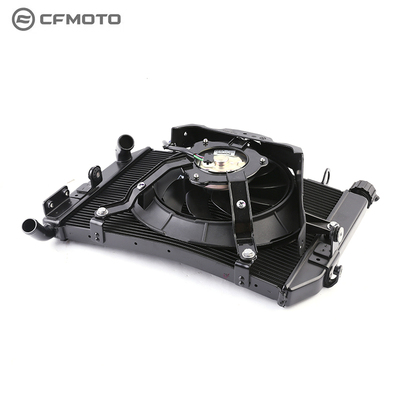 CFMOTO摩托原厂配件春风675NK散热器风扇组合CF650-11主水箱 风扇