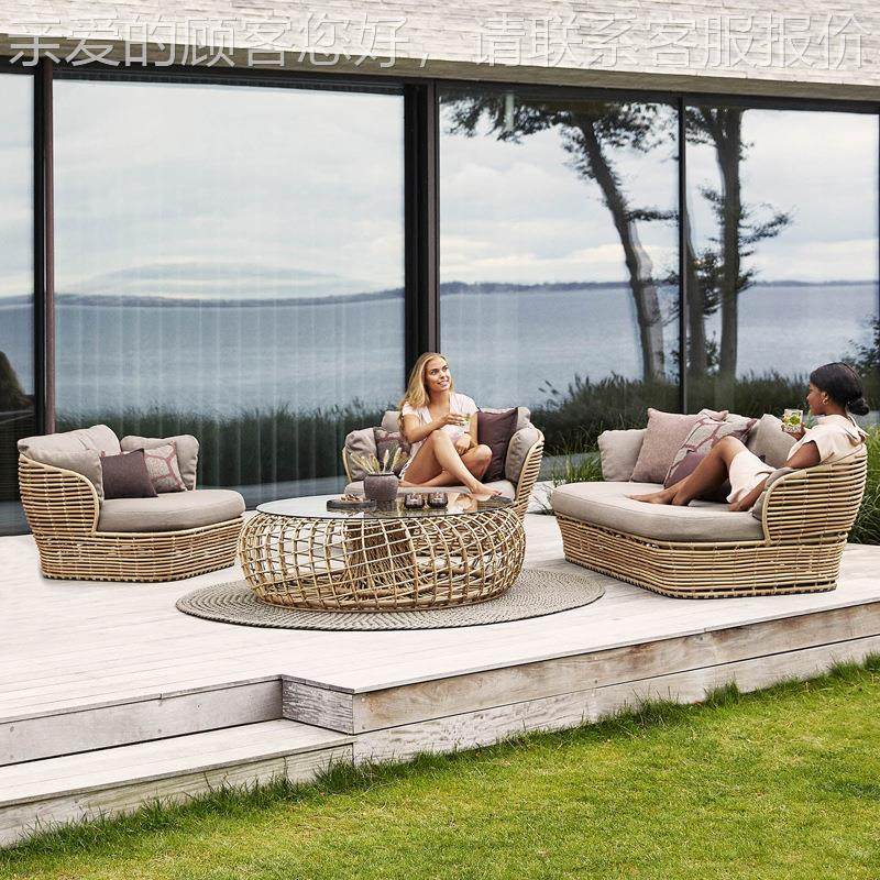 户外藤休闲沙外发别墅庭院酒店民宿意室躺椅简41约设计家具创组编,住宅家具,户外沙发,淘宝优惠券,粉丝福利购,淘宝优惠卷