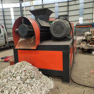 水果筐撕碎机塑桶料旧VRP轮胎塑织袋编螺料旋粉碎机家电家具粉碎
