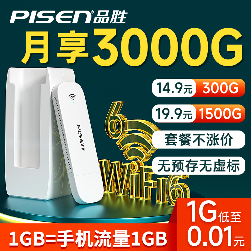 品胜新款随身wifi6卡顿包邮退换