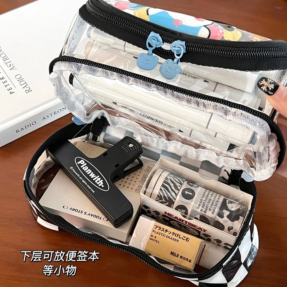 容量学生笔袋高颜值少女心化妆品