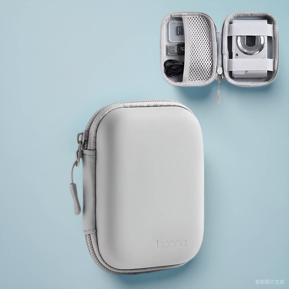 CCD相机收纳盒迷你相机防震盒适用索尼佳能富士相机防水护套便携通