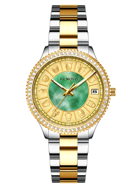 正品坎戈尔袋鼠官方手表女款轻奢小众新款百搭手表-R66036