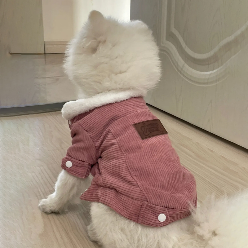 小狗狗衣服秋冬装羊绒马甲