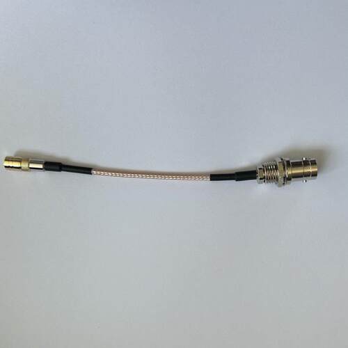 射频连接跳线天线延长线SMB-K/BNC-KY/SMB母转BNC母螺母固定RG316