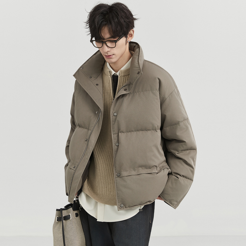 伯爵卓尔男士冬季鸭绒加厚羽绒服