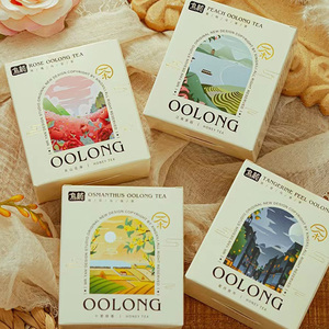 喜茶叶乌龙桂花玫瑰花茶喜茶结婚伴娘伴郎商务节日伴手内搭小礼品