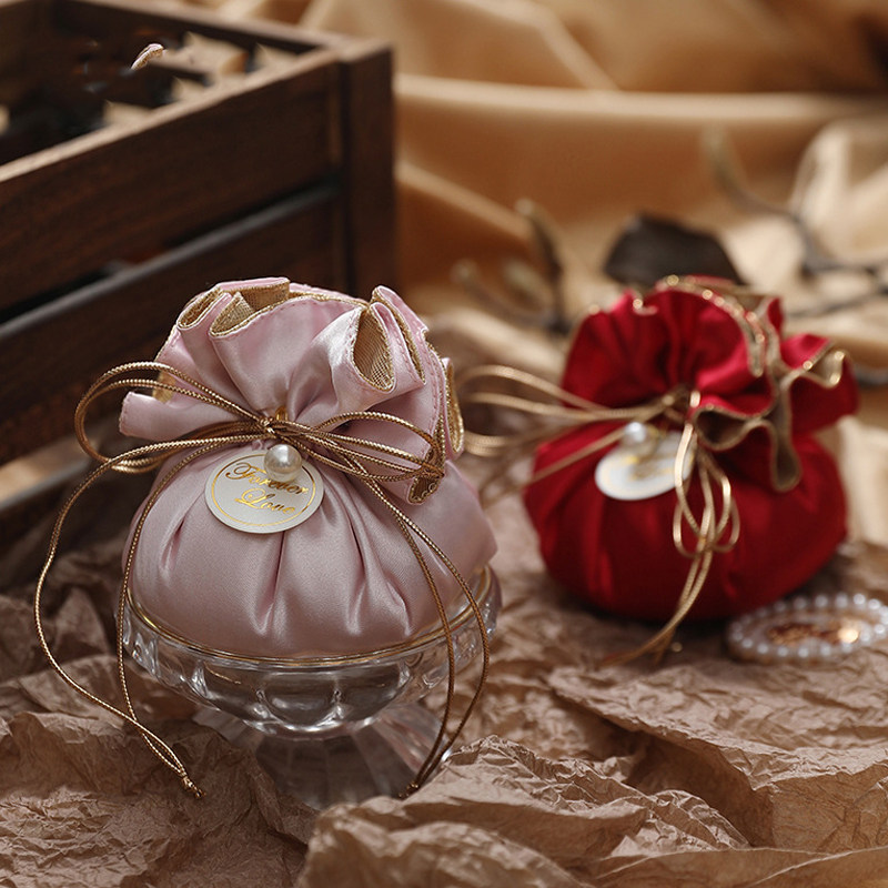 新款创意结婚婚礼喜糖盒袋子伴手礼喜糖糖果袋ins风欧式糖盒