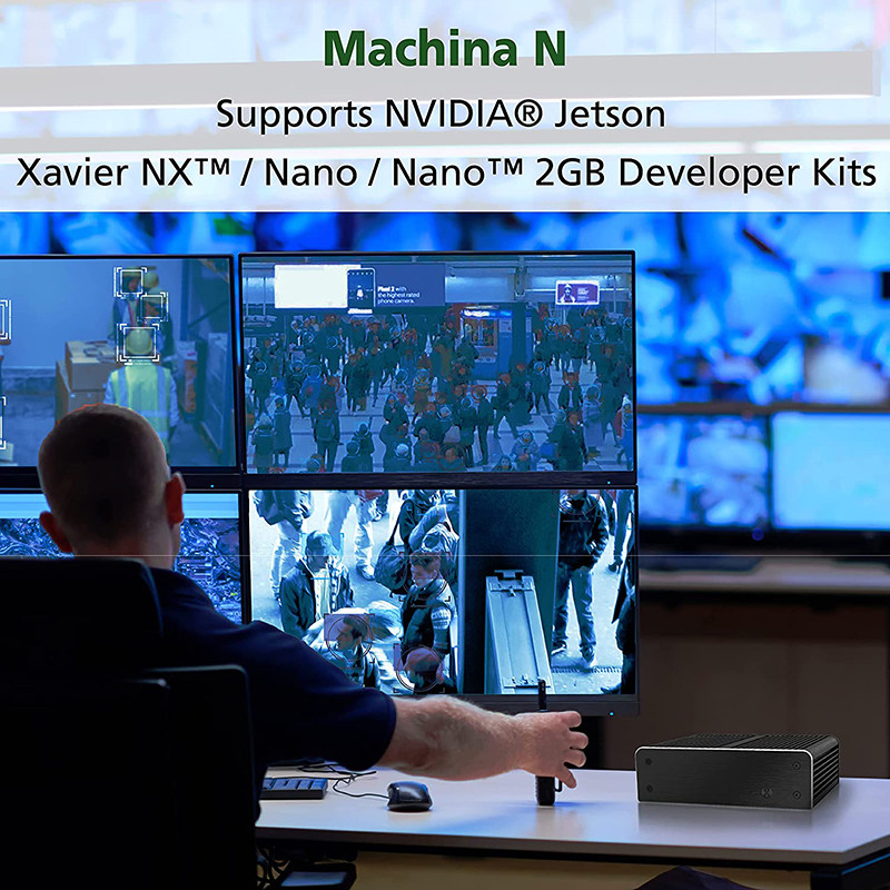 AKASA全铝无风扇机箱NVIDIA Jetson Xavier NX/Nano 2GB开发套件