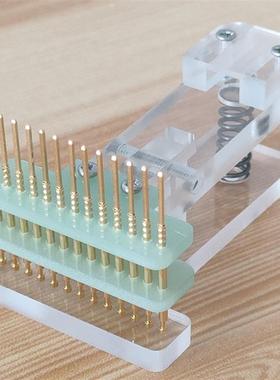 烧录夹子 PCB测试架 治具 夹具 探针 调试编程下载 弹簧针2.542.0