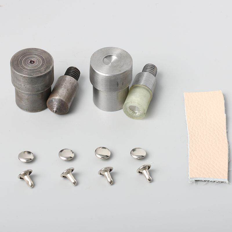 双面铆钉手压安装工具套装手工钱包皮革食谱帽子母撞钉打扣机模具