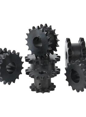 50系列链轮双排链轮 VLR11-12齿-VLR11-21齿定作齿轮链条SP50SD