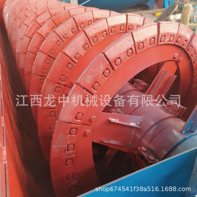 矿卧式螺旋分级机 大连续式螺旋分级机 水双螺型选1500旋自动力分