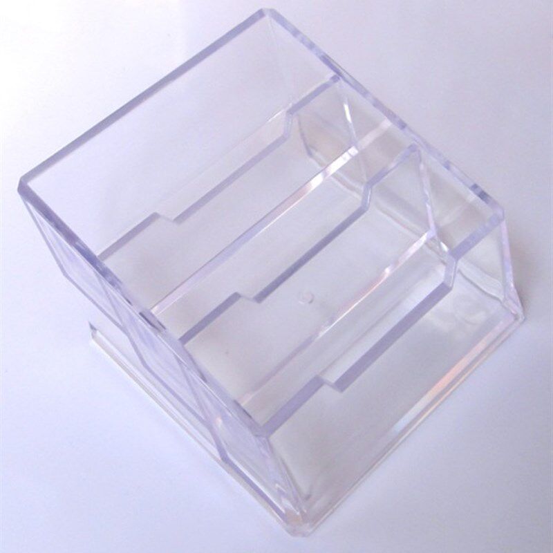 10个包邮单格/二格/三格 名片盒/夹/座 亚克力有机塑料透明名片座