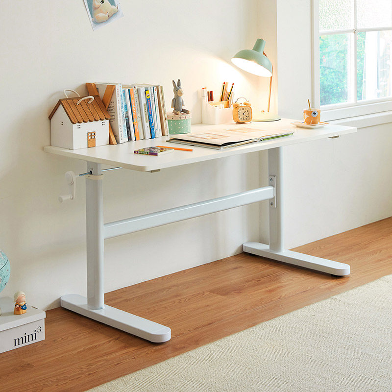 林氏木业儿童学习桌可升降书桌家用电脑桌小学生写字小户型LS690