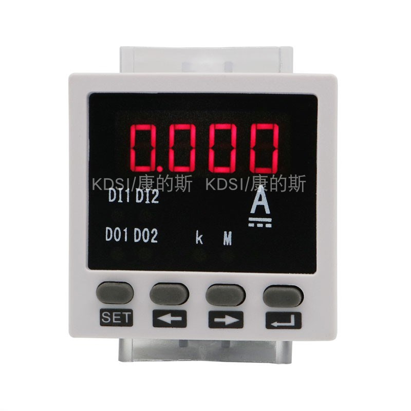 厂家供应 数显表BE-48DA DC60mV50A 220V 数字显示单相电流表