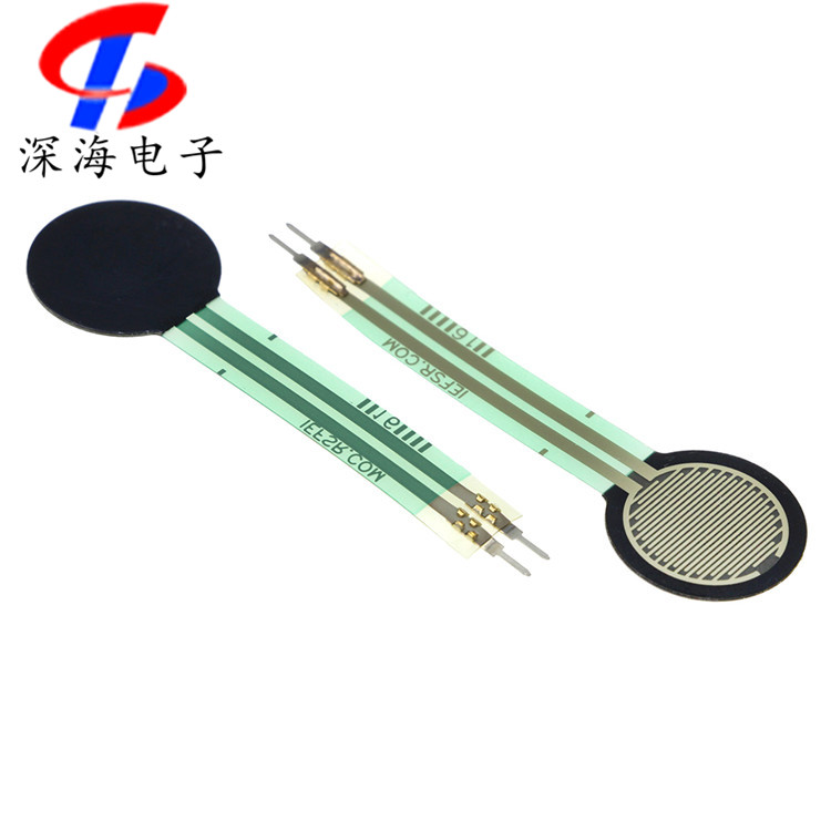 原装进口FSR402电阻式薄膜压力传感器电阻信号长短尾兼容