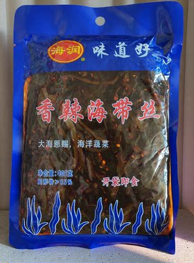 海润405克香辣海带丝 开袋即食下饭菜海带菜爽口野餐聚日照特产