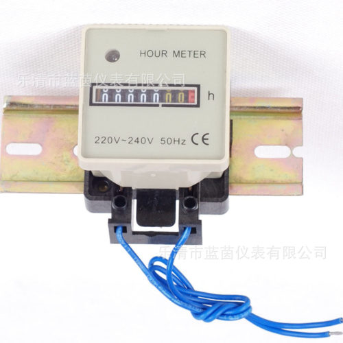 厂家直销LANE蓝茵导轨式安装工业计时器UWZ48/HM-2累时器