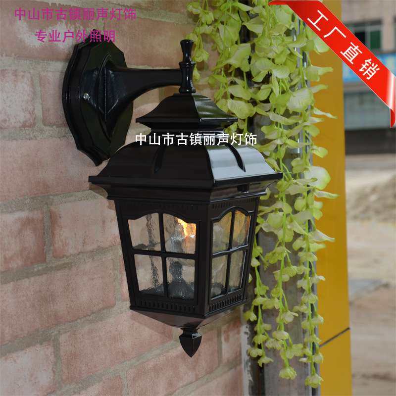 工厂热销户外壁灯防水欧式壁灯仿古走廊过道外墙照明室内壁灯复古