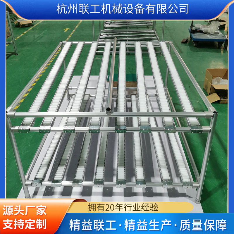 厂家直供不锈钢流利条精益管货架